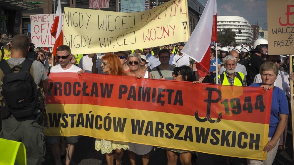 Rocznica Powstania Warszawskiego we Wrocławiu [ZOBACZ] - fot. Radosław Bugajski