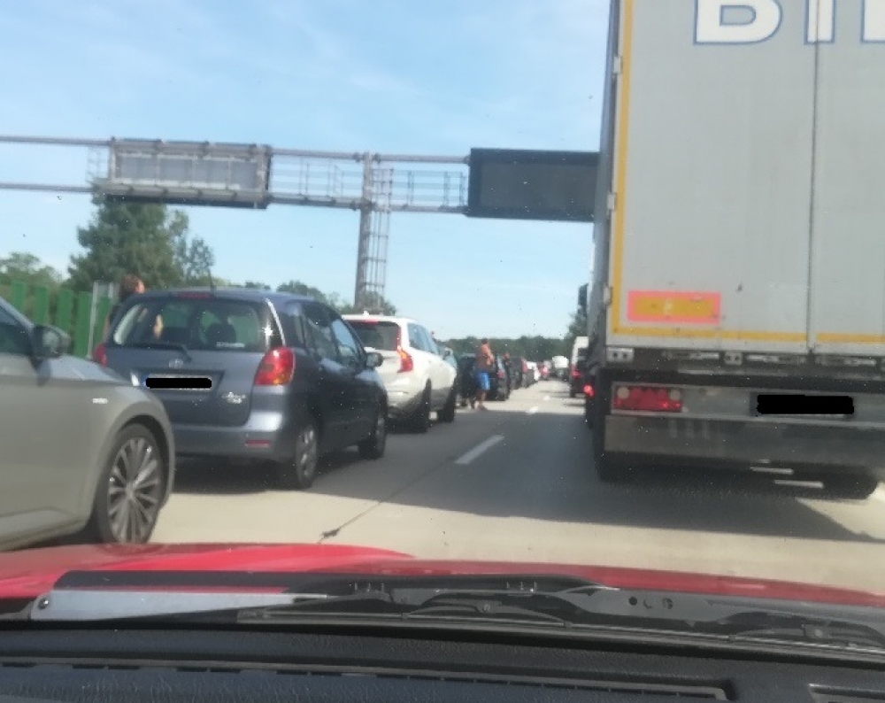 Kolejne utrudnienia na A4 [AKTUALIZACJA] - Fot: Słuchacze RW