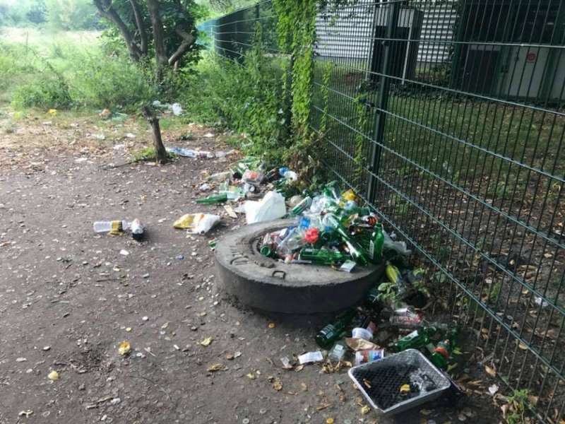 Chcą bezpiecznego Parku Klecińskiego. Podczas wywiadu... zostali pobici - fot. Facebook @powiekszmyparkklecinski