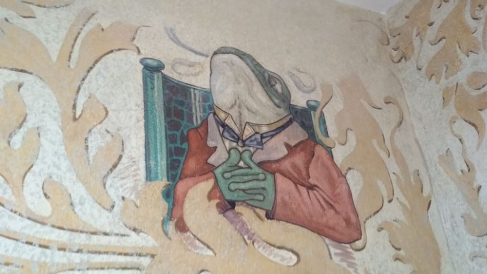 Legnica: Diaboliczne freski z loży masońskiej odnowione [ZOBACZ] - fot. Andrzej Andrzejewski