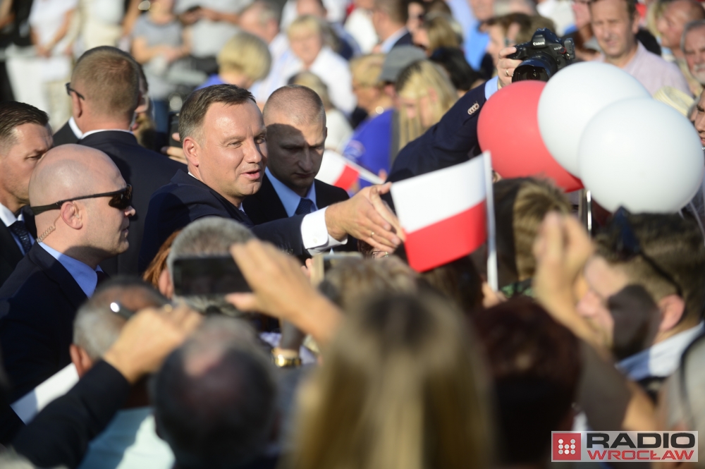 Wizyta prezydenta na Dolnym Śląsku [ZDJĘCIA] - fot. Andrzej Owczarek
