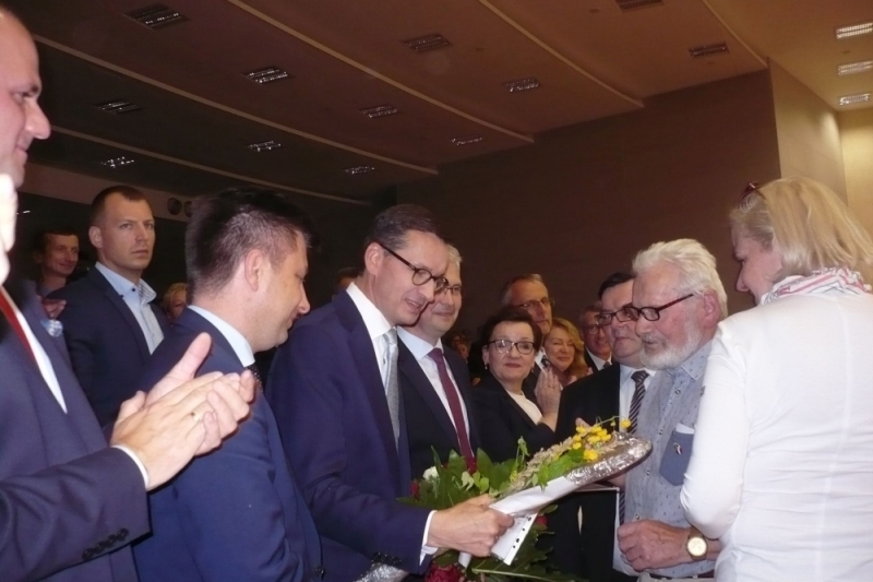 Mateusz Morawiecki w Wałbrzychu - fot. Barbara Szeligowska