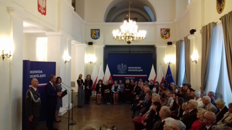 Żołnierz Armii Krajowej i więzień polityczny Jerzy Woźniak uhonorowany -