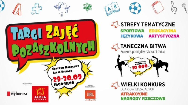Targi Zajęć Pozaszkolnych. Zaprasza Aleja Bielany - fot. materiały prasowe