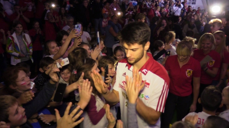 Śliwka w Jaworze. To było powitanie godne mistrza [ZDJĘCIA] - (fot. Radio Wrocław)