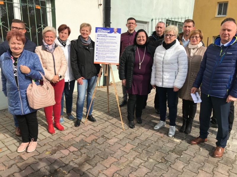 Kampania w Jeleniej Górze nabiera rumieńców - (fot. Radio Wrocław)