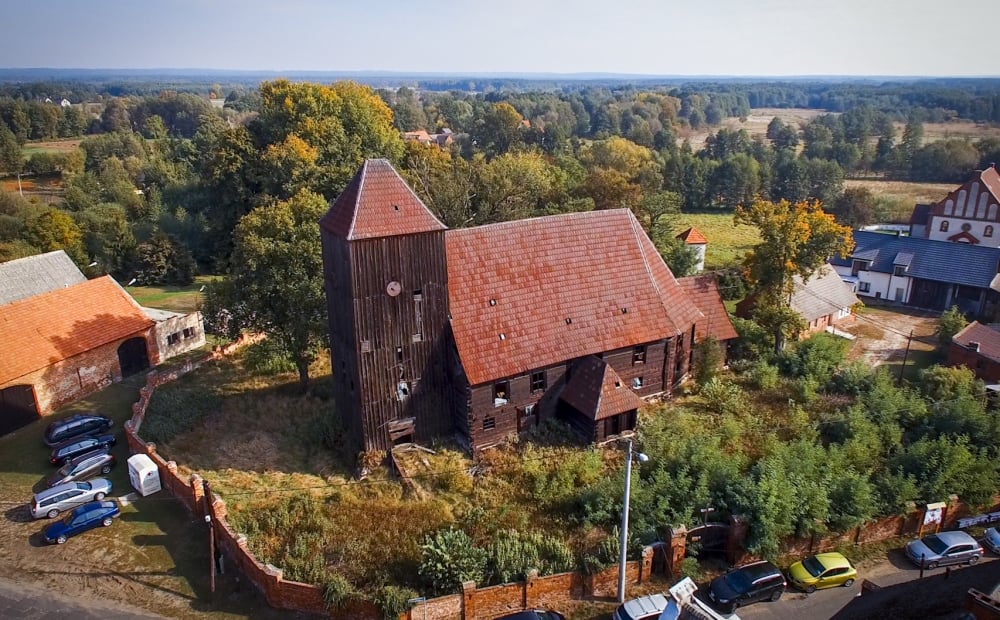 Wyjątkowy kościół w Kuźniczysku. Czy uda się uratować XVIII-wieczny zabytek? [FILMY] - (fot. Radio Wrocław)