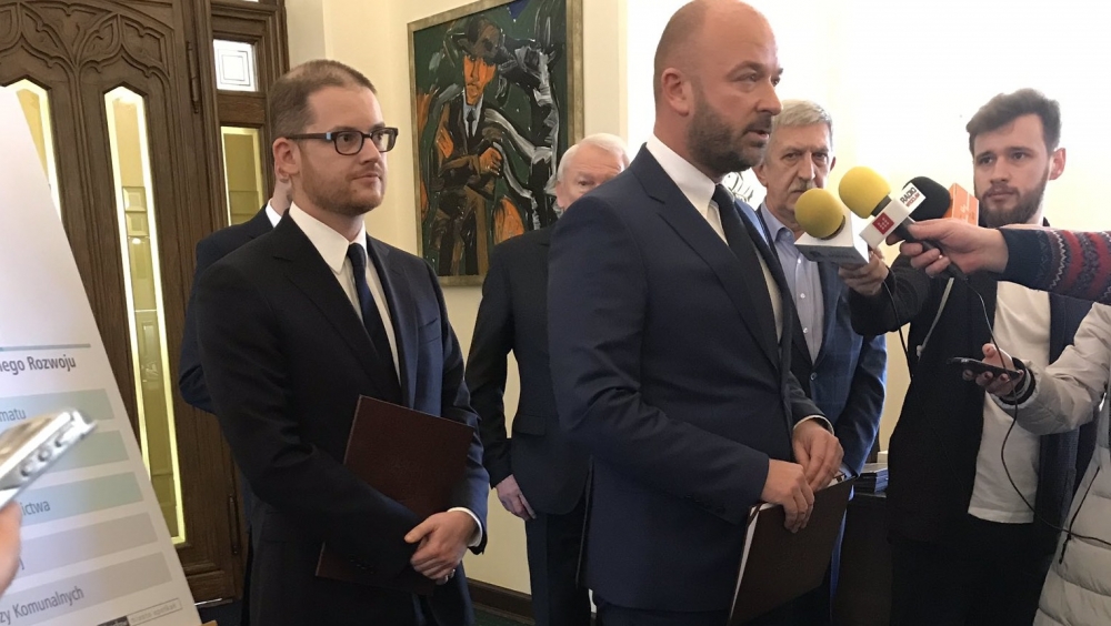 Adam Zawada kolejnym zastępcą Jacka Sutryka - fot. Twitter @SutrykJacek