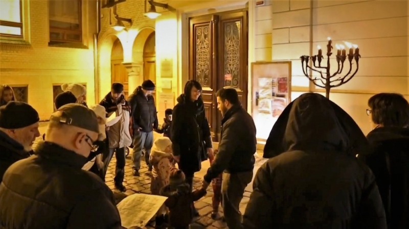 Wrocławska Chanuka [ZOBACZ] - (fot. Piotr Czyszkowski)