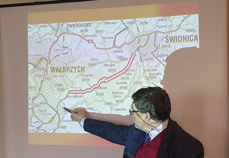 Kiedy rozpocznie się remont tzw. Modliszówki - drogi ze Świdnicy do Wałbrzycha? - fot. Bartosz Szarafin