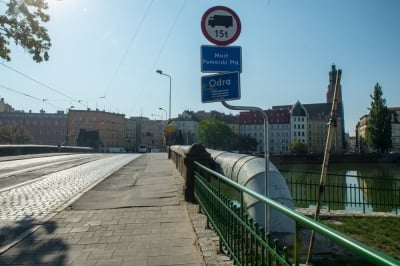 Kontrakt unieważniony. Włosi nie dokończą prac na moście Pomorskim we Wrocławiu