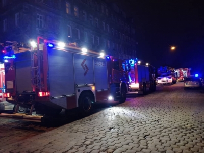 Pożar kamienicy przy Świstackiego we Wrocławiu. Nie żyje jedna osoba