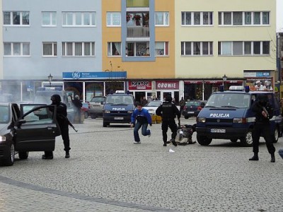 Uprowadzenie burmistrza – pokazowe ćwiczenia w Dzierżoniowie - 0