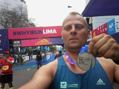 Paweł Spyt z Wałbrzycha przebiegł już 25 maratonów na sześciu kontynentach [ROZMOWA]