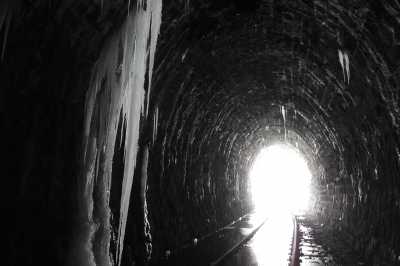 Tunel pod Przełęczą Kowarską staje się zimową atrakcją regionu [ZDJĘCIA] - 25