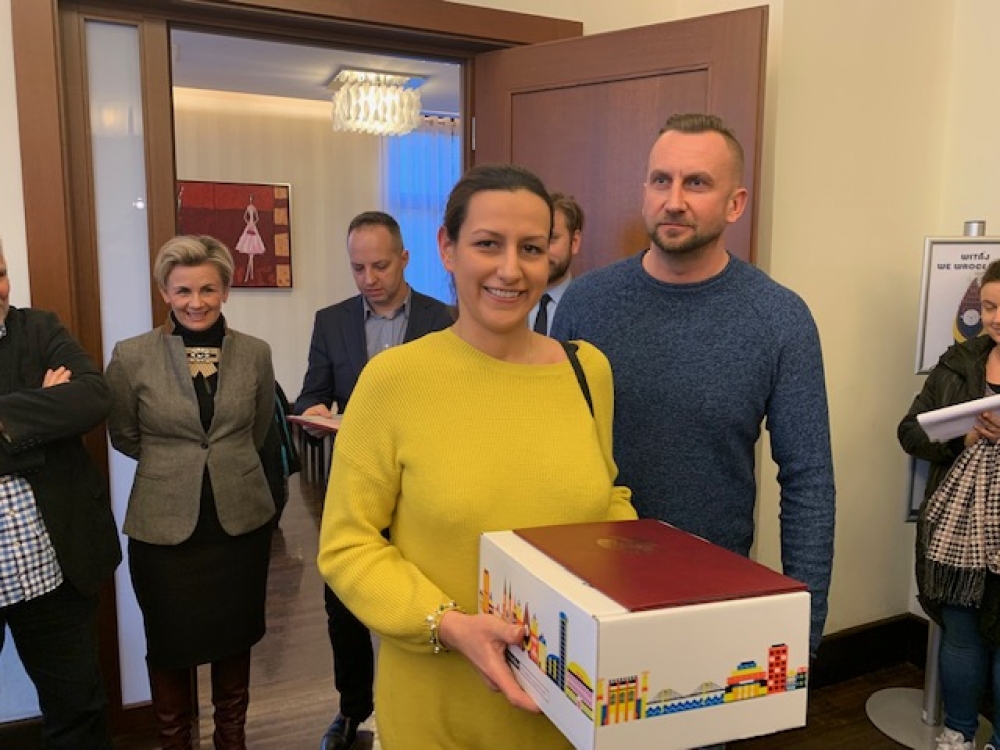 "Wrocławska Wyprawka" dla nowo narodzonych mieszkańców miasta - fot. Piotr Osowicz