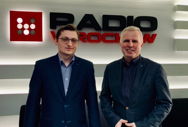 Dwie Racje: Najnowszy sondaż partyjny i Wiosna Biedronia - Łukasz Olbert i Marek Łapiński (fot. Radio Wrocław)