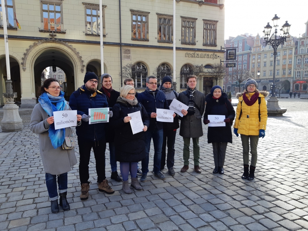 Twórcy projektów Wrocławskiego Budżetu Obywatelskiego piszą do Jacka Sutryka - fot. Radio Wrocław