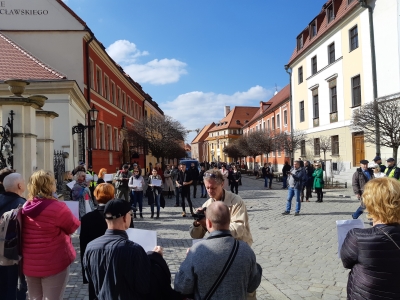 Hańba Biskupia: Protest aktywistów na Ostrowie Tumskim - 5