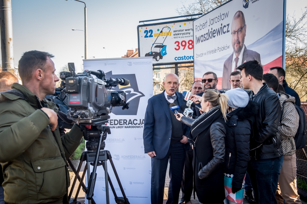 Janusz Korwin-Mikke o Konfederacji: Mamy szansę nawet na 21 proc. - zdjęcia: Andrzej Owczarek