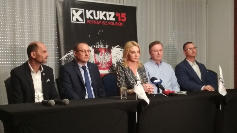 Kukiz' 15 o mandatach do Europarlamentu - Fot. Radio Wrocław