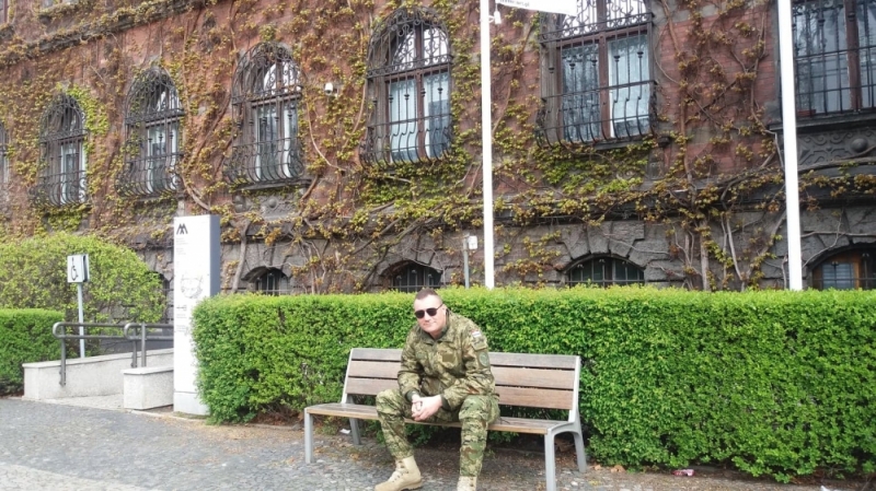 Żołnierze NATO zwiedzali Wrocław - Fot: E. Osowicz