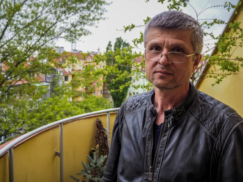 Misja Wrocław: "Wojna niszczy nie tylko ludzi, ale i kulturę" - Tymofii Rudenko o konflikcie w Donbasie i wyborach - fot. Piotr Kaszuwara