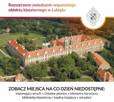 Poznaj Lubiąża tajemnice &ndash; od strychu, po piwnice!  Tajemniczy Lubiąż zaprasza na niecodzienne zwiedzanie