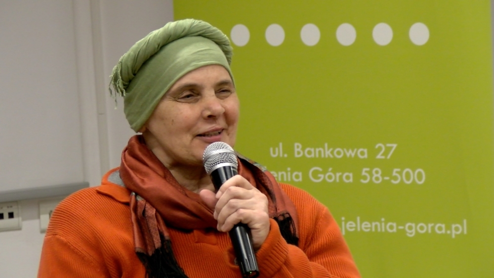 Janina Ochojska spotkała się z mieszkańcami Jeleniej Góry - fot. Gabriela Stefanowicz