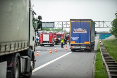 AKTUALIZUJEMY: Po śmiertelnym wypadku A4 pod Wrocławiem zablokowana [WIDEO, ZDJĘCIA] - 4