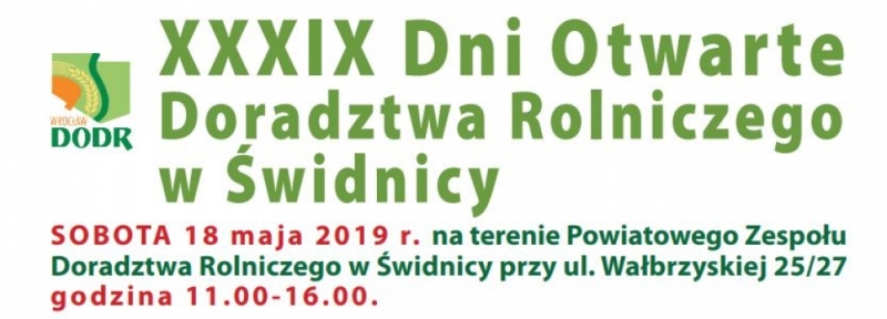 XXXIX Dni Otwarte Doradztwa Rolniczego w Świdnicy - fot. materiały prasowe