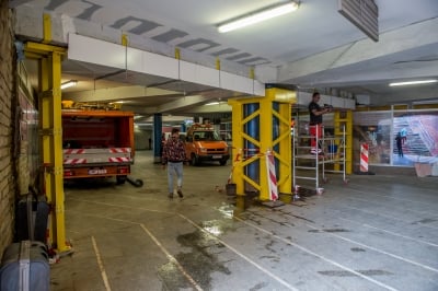 Trwają prace naprawcze w przejściu pod placem Jana Pawła II - 4