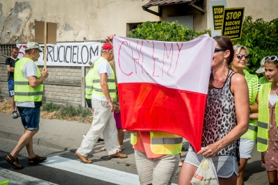 Protest w Godzikowicach  - 6