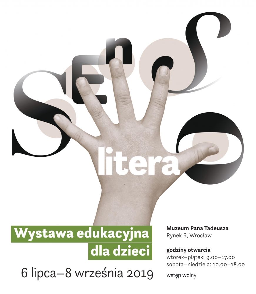 SENSO-litera. Wystawa edukacyjna dla dzieci - fot. mat. prasowe