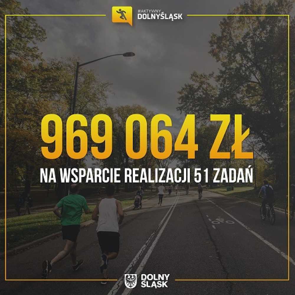 Aktywny Dolny Śląsk. 51 zadań zostanie wkrótce zrealizowanych - Fot: Aktywny Dolny Śląsk