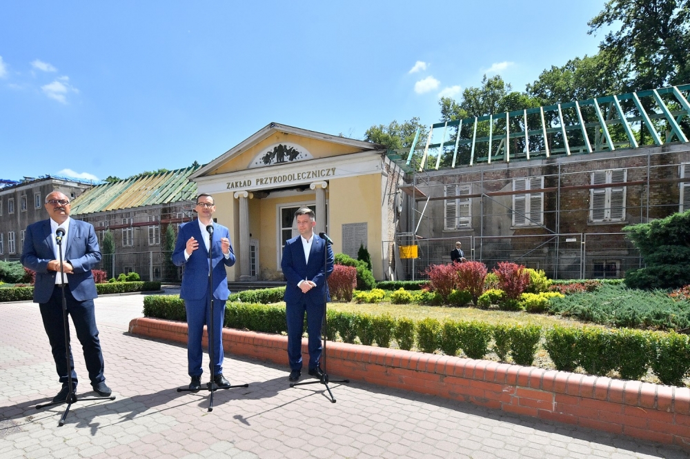 Premier odwiedził Wałbrzych i Szczawno-Zdrój - fot. Radio Wrocław