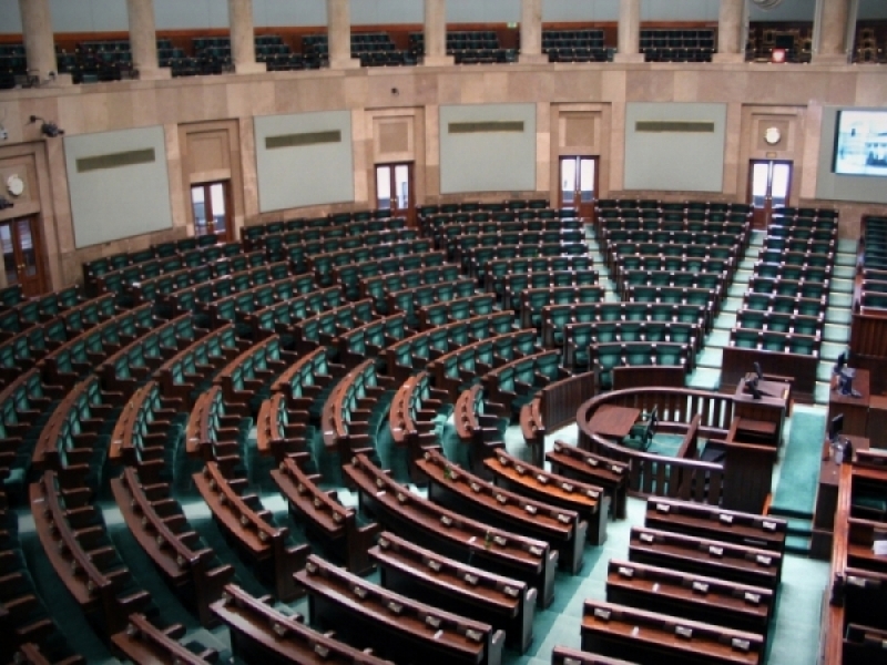 Prawo i Sprawiedliwość ogłosiło listy do Sejmu i Senatu - Sejm; fot. Wikimedia Commons
