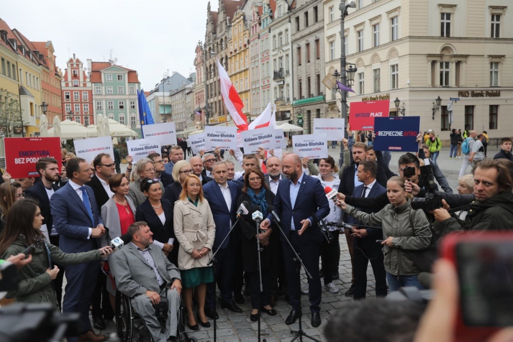 Prezydent Wrocławia poparł Małgorzatę Kidawę-Błońską  - fot. Twitter @Platforma_org