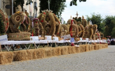 Rolnicy z Dolnego Śląska dziękowali za tegoroczne plony