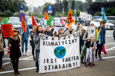 Ekolodzy manifestowali przed Urzędem Wojew&oacute;dzkim we Wrocławiu