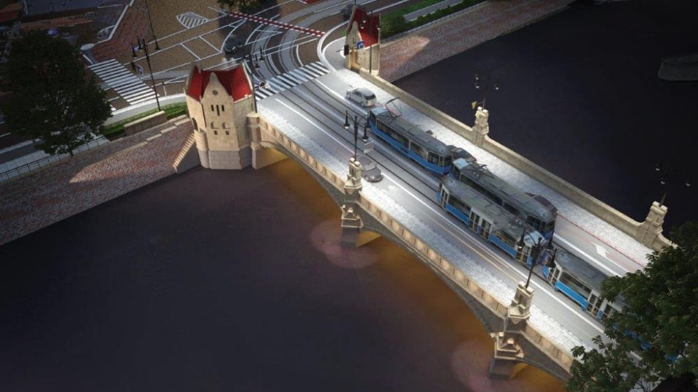 Dwie firmy chętne na przebudowę mostów Pomorskich we Wrocławiu - tak mają wyglądać mosty Pomorskie po remoncie