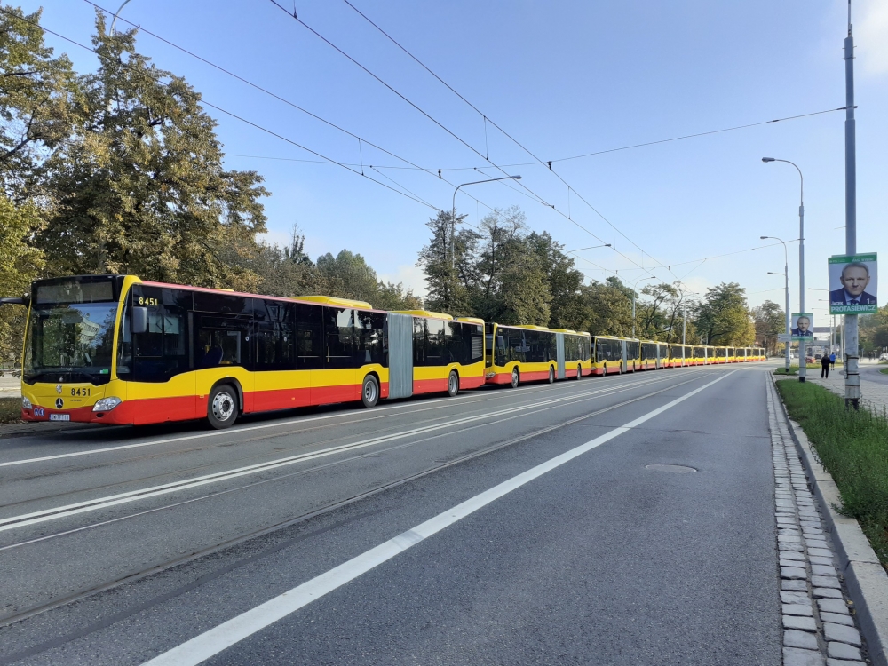 Wrocławskie MPK zaprasza na dni otwarte do zajezdni Borek. Prezentacja 50 nowych autobusów - fot. Elżbieta Osowicz