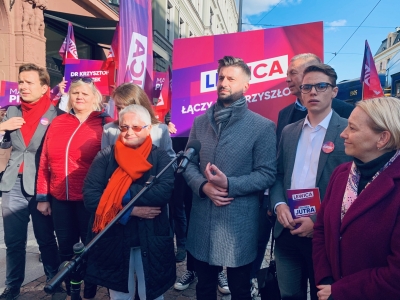 Barbara Labuda wspiera Lewicę tydzień przed wyborami parlamentarnymi  - 2