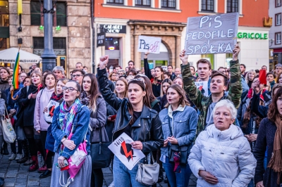 Wrocław: Protestowali przeciwko zakazowi edukacji seksualnej - 5