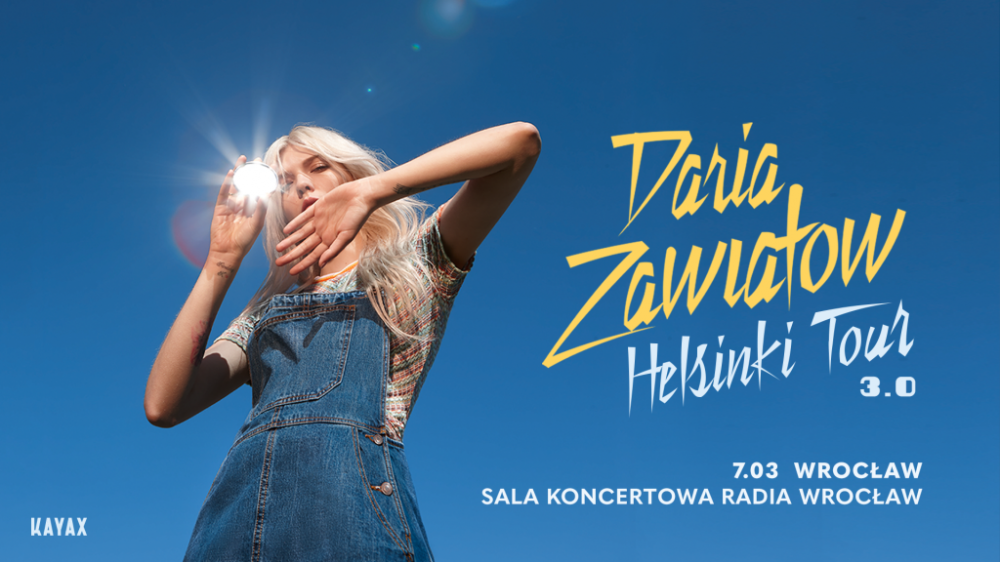Daria Zawiałow w sali koncertowej Radia Wrocław - fot. materiały prasowe