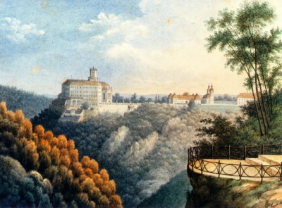 Z widokiem na Zamek Książ. Tajemniczy "Grób Olbrzyma" odzyska wygląd sprzed lat