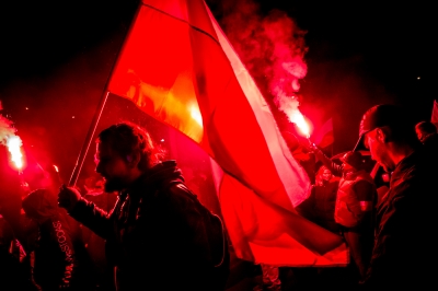 Zamieszki podczas Marszu Niepodległości we Wrocławiu. Policja użyła armatek wodnych - 28