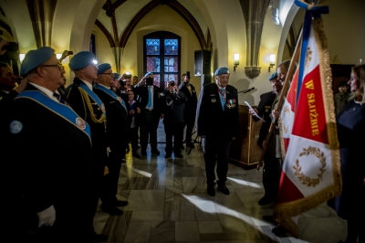 Wrocław: Uroczystość wręczenia sztandaru Zrzeszeniu Weteranów Działań Poza Granicami Państwa - 5