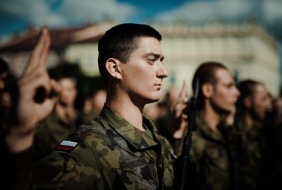 Coraz więcej osób chce wstąpić do batalionu lekkiej piechoty Wojsk Obrony Terytorialnej - 5