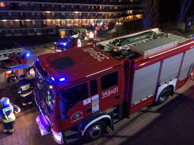 Pożar hotelu w Karpaczu. Ewakuowano niemal 2 tysiące osób